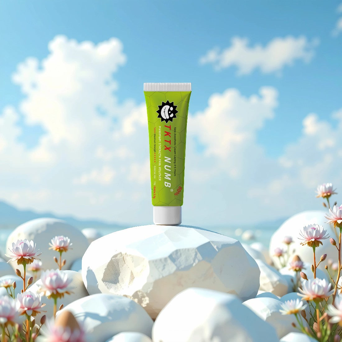 TKTX Tattoo Numbing Cream – 135 g / 10 Tube Set