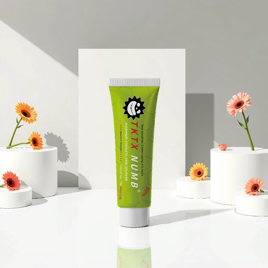 TKTX Tattoo Numbing Cream – 135 g / 10 Tube Set